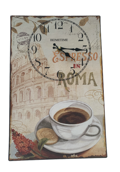 Laikrodis  "Espresso in Roma"