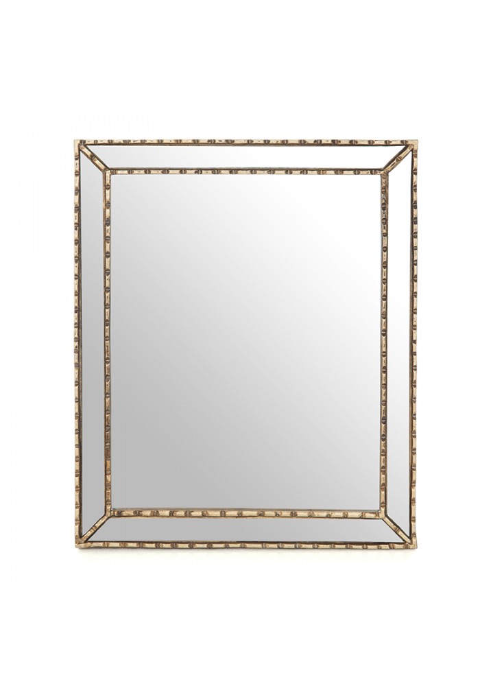 Veidrodis su veidrodiniu rėmu 24,5×29,5 cm